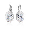 Wholesale Micropaved Square Diamond Zirconia Earrings