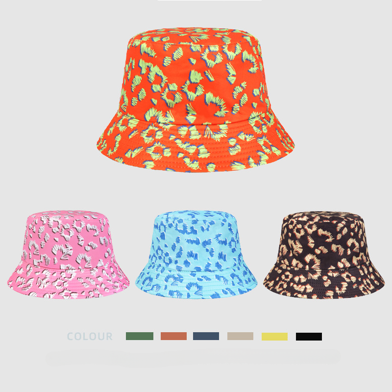 Wholesale lyester Dandelion Rrsible Bucket Hat