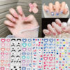Wholesale Color Gradient Love Nail Art Sticker