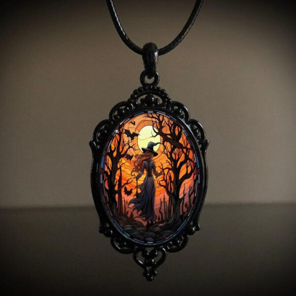 6190c054158d12fcecab217d85ae19e1 Wholesale Vintage Gothic Halloween Pendant Necklace