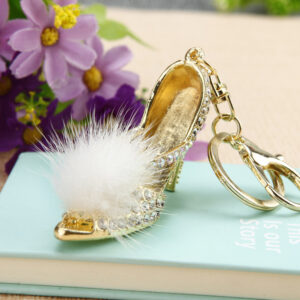 Plush high heels White / Single OPP bag packaging