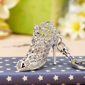 Hollow shoes Silver / Single OPP bag packaging
