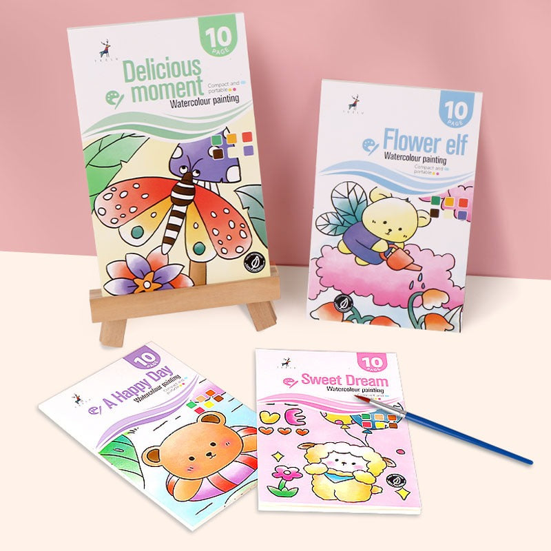 Wholesale Chilen's Watercolor Graiti Painting Books