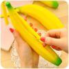 Wholesale Silicone Banana Zero Wallet Key Chain