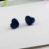 Wholesale Mink Hair Heart Shaped Earrings
