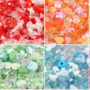 Wholesale 500g/Pack Bow Heart Acrylic Beads
