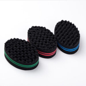Wholesale Oval Dual Use Perforated Curling Sponge For Styling OLY-HT-JuK001