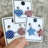 6d6bee166ddfa3b803a004ff0e098449 Wholesale American Independence Day Five-pointed Star Acrylic Glitter Earrings