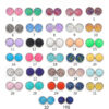 Wholesale Titanium Steel Resin Cluster Colorful Diamond Gypsophila Star Stud Earrings