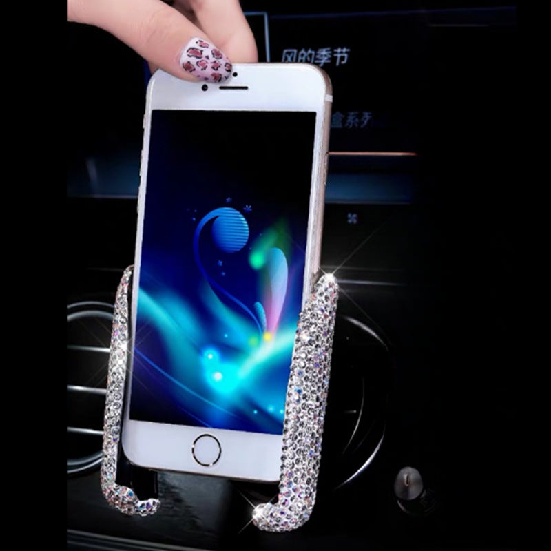Wholesale Plastic Diamond Car Phone Holder