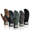 Wholesale Men's Velvet Thickened Jacquard Touch Screen Woolen Gloves