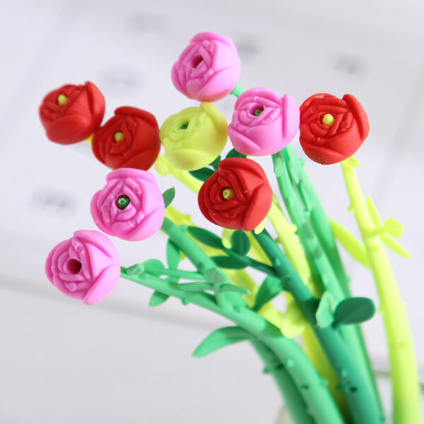 Wholesale Cartoon Flower Plastic Ballpoint Pen