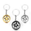 Wholesale Zinc Alloy Car Wheel Keychain