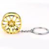 Wholesale Zinc Alloy Car Wheel Keychain