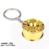 Wholesale Zinc Alloy Car Wheel Keychain