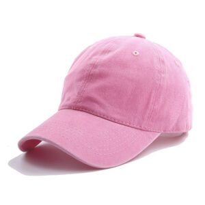 Washed Baseball Cap-Powder / Adjustable