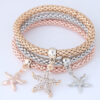Wholesale Tree Starfish Alloy Bracelet