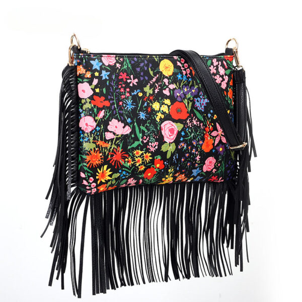 7824ed3e23c845d691f6363fc4fb8160 Wholesale PU Printed Tassel Bag
