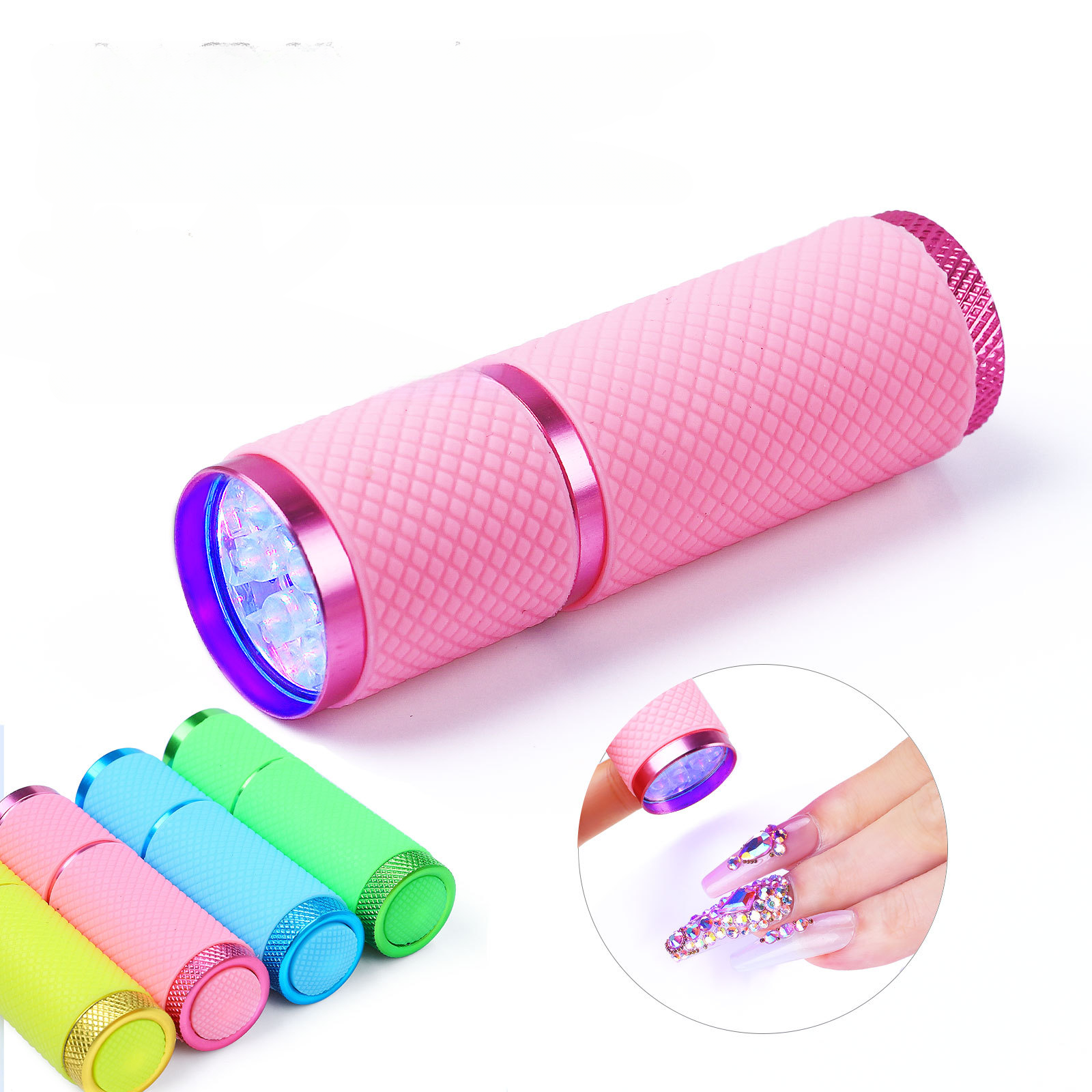 Wholesale Manicure Splies LED Mini Torch Light Quick y Phototherapy Lamp