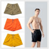 Wholesale Solid Color Men's Board Shorts Polyester Swimwear
