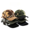Wholesale Autumn and Winter Color Matching Plush Camouflage Cotton Baseball Caps