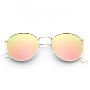 Wholesale PC Round Frame Color Film Sunglasses