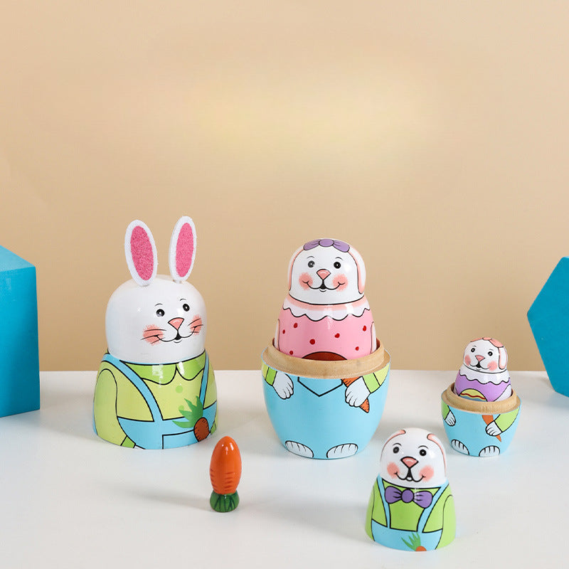 Wholesale Easter Wood Lotus Chilen's Toys