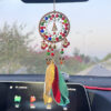 Wholesale Santa Claus Feather Dream Catcher Pendant