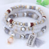 Wholesale Crystal Beads Alloy Bracelet