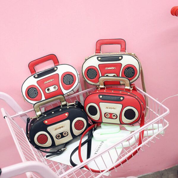 Wholesale PU Cartoon Radio Bag