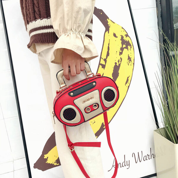 Wholesale PU Cartoon Radio Bag