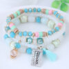 Wholesale Crystal Beads Alloy Bracelet