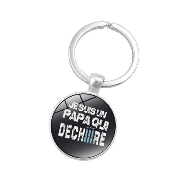 Wholesale Father's Day Zinc Alloy Keychain