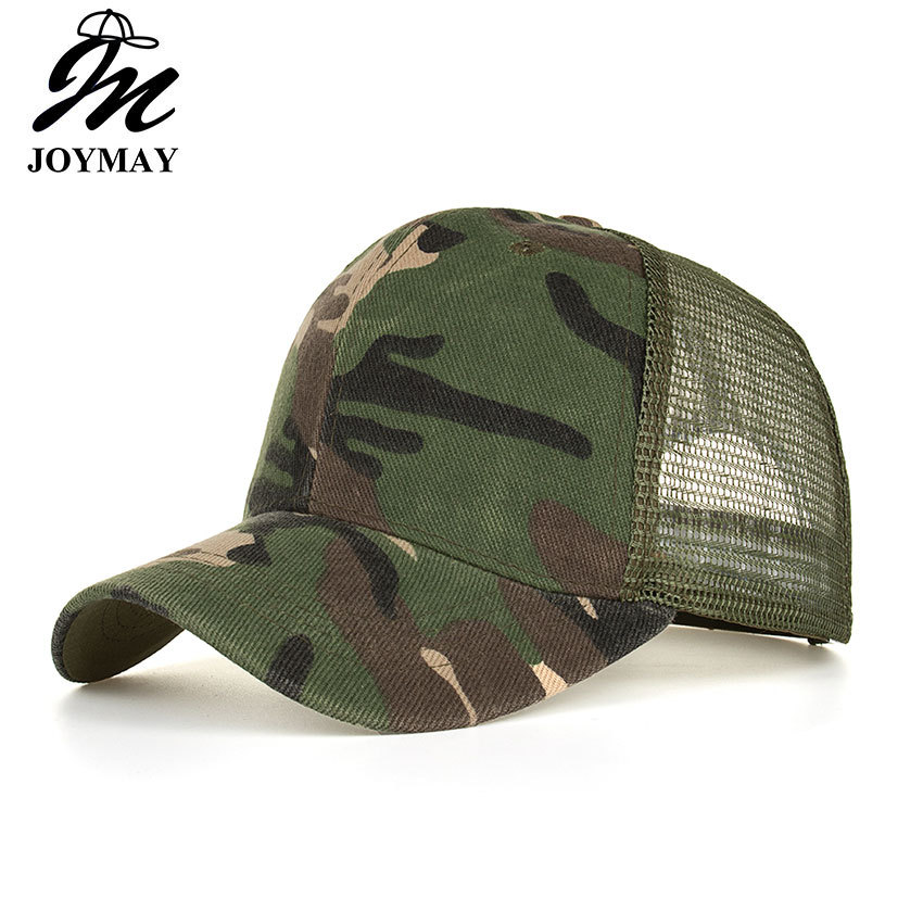 Wholesale Spring and summer new men's camouflage net cap baseball cap sunshade outdoor sun cap B530