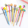 Wholesale Cute Cartoon Animal Eraser Wooden Pencil