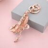 8647526655_173885876 Wholesale Alloy Butterfly Full Diamond Keychain