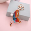 8647535515_173885876 Wholesale Alloy Butterfly Full Diamond Keychain