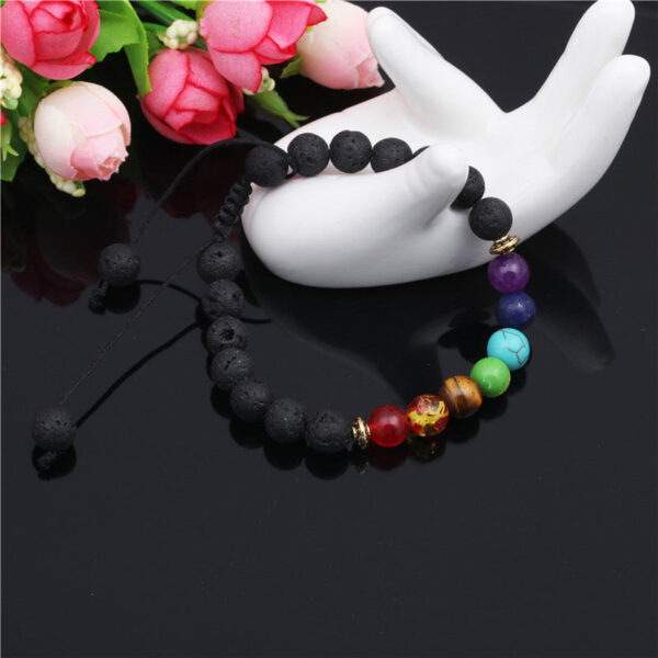 8651594180_656001148 Wholesale 8MM Volcanic Stone Bracelets