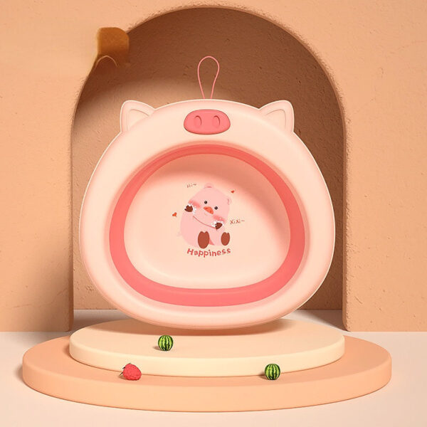 Wholesale Baby Toddler Foldable Basin Hanging Baby Supplies Plastic