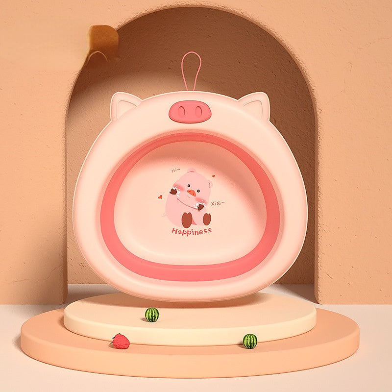 Wholesale Baby Toddler Foldable Basin Hanging Baby Splies Plastic