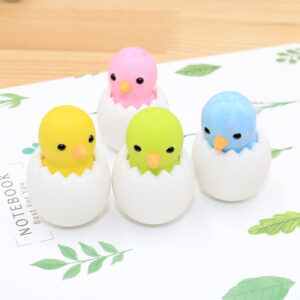 8682991657_77785089 Wholesale TPR Cute Eggshell Chick Eraser
