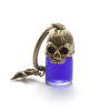 Wholesale Gothic Vintage Blood Bottle Halloween Alloy Keychain