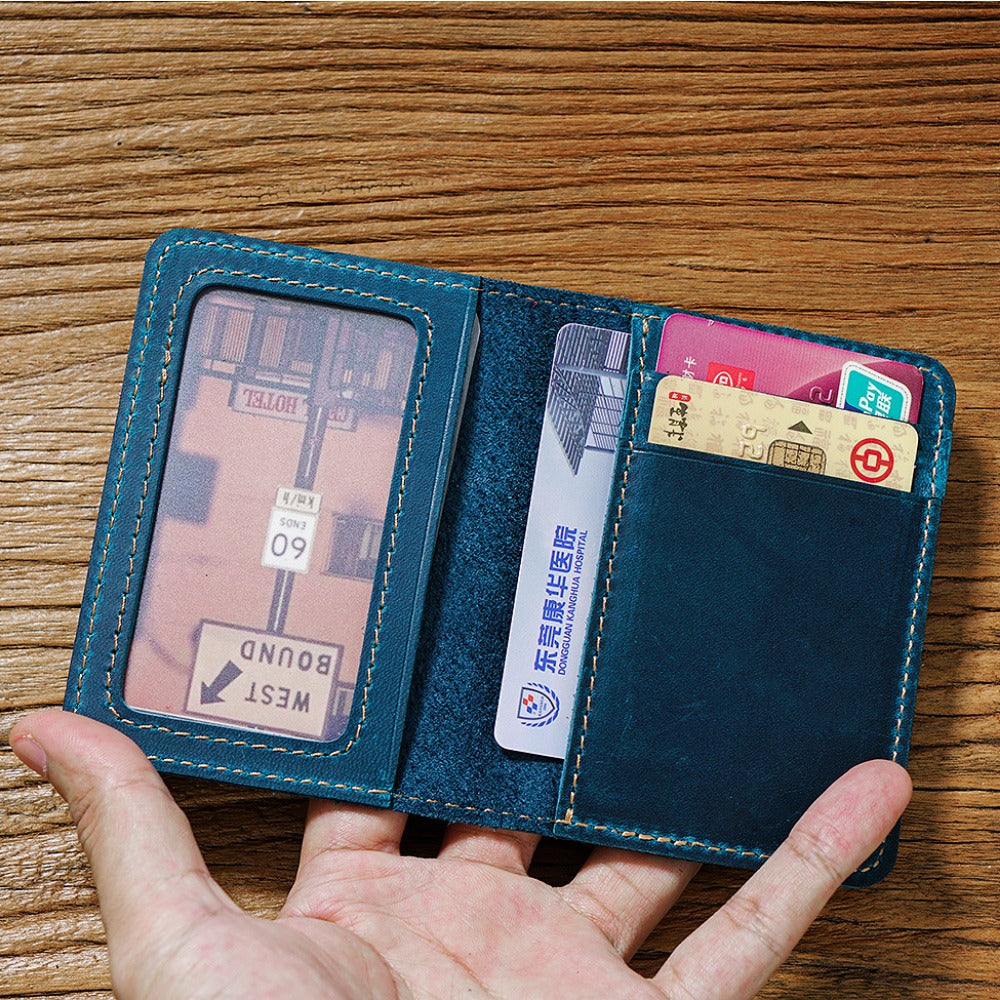 Wholesale Cowhide Multifunctional Card Holder