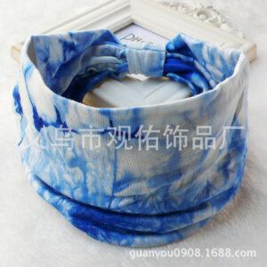 Sapphire Blue Tie Dye