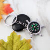 Wholesale Zinc Alloy Rudder Compass Car Keychains