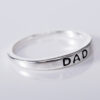 Wholesale MOM Mother DAD Alloy Ring