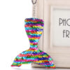 Wholesale Sequin Mermaid Keychain