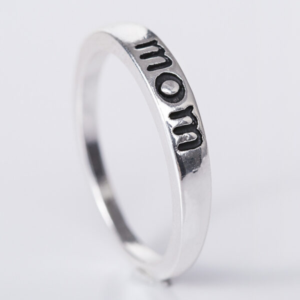 Wholesale MOM Mother DAD Alloy Ring
