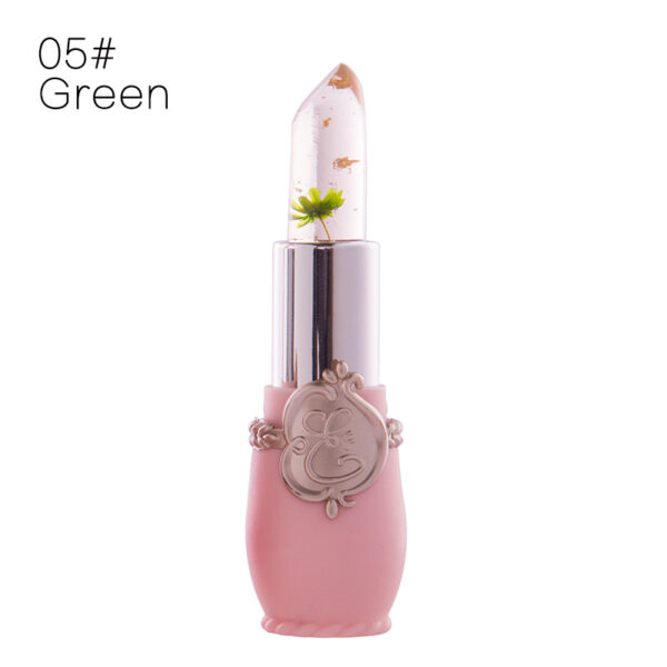 Wholesale Dried Flower Lip Gloss Lipstick Temperature Changing Lipstick