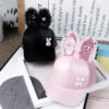 Wholesale Cotton Easter Rabbit Ears Sequined Mesh Cap